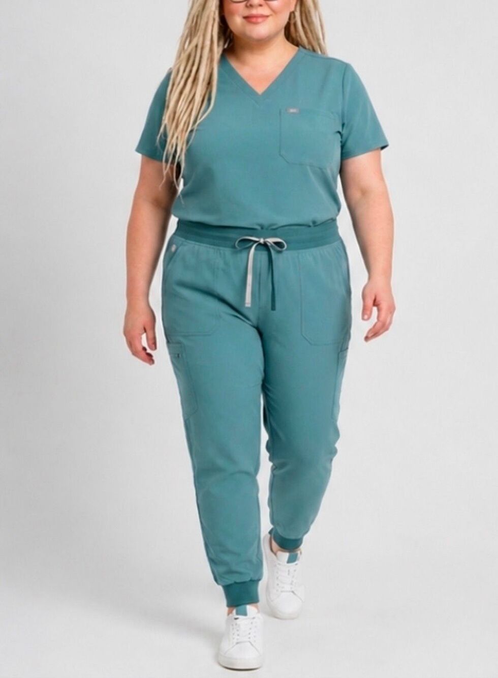 Figs NEW Size 3XLP Zamora scrub jogger pants - Hydrogreen